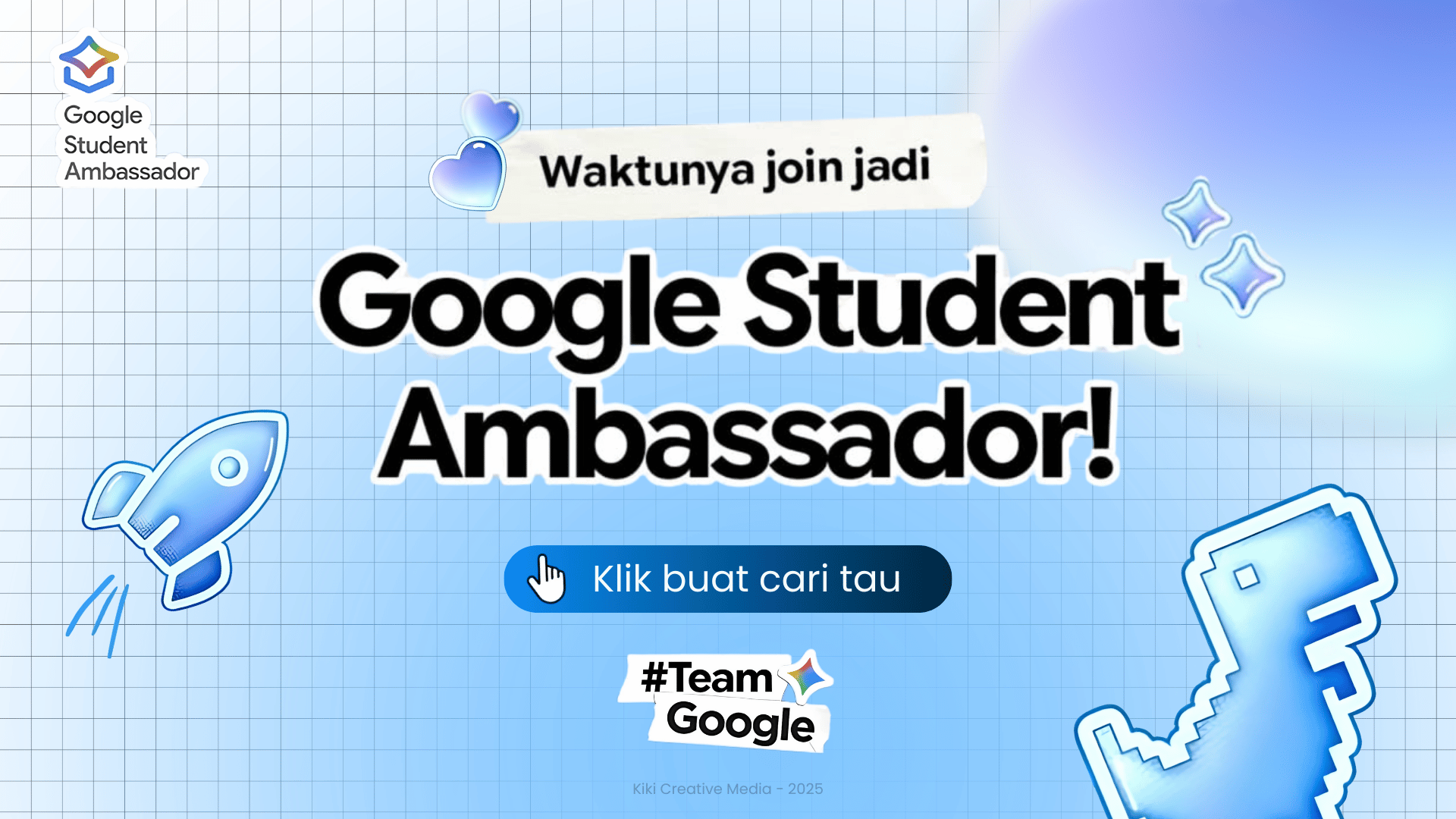 Banner Google Student Ambassador Indonesia 2025